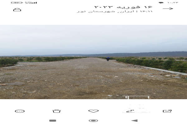 زمین شهرکی۲۶۲ متر چمستان روستای باریکلا-1