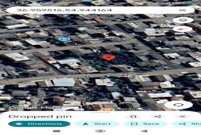 زمین مسکونی روستای رضا آباد ۴۰۰ متر