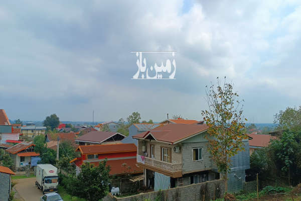 زمین ۱۰۰۰متر مسکونی مجوز پروانه لنگرود ارتفاعات جنگلی-2