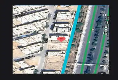 زمین مسکونی ۲۰۰ متر دوکله بلوار مدرس