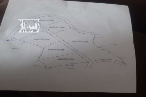 زمین مسکونی واقع در روستای شهرستان ۲۵۰ متر-1