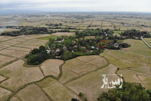 زمین در روستای پاشاکی لاهیجان ۱۴۰۰ متر-1