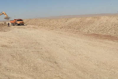 زمین داخل گمرک سلفچگان فاز یک ۱۲۵۰۰ متر