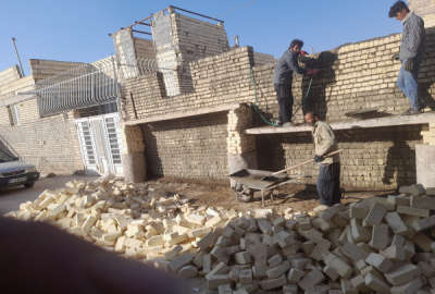 زمین چهار دیواری شاپوراباد ۱۱۲ متر