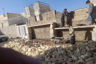 زمین چهار دیواری شاپوراباد ۱۱۲ متر
