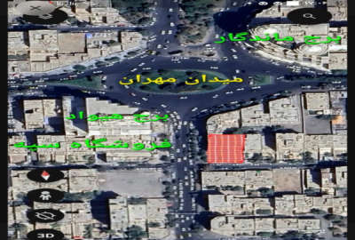 زمین ۶۰۰متری در عظیمیه کرج میدان مهران