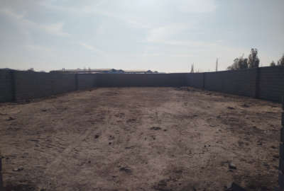 زمین ۴دیواری بر خیابان اصلی کلین شهرکی ۵۵۴ متر