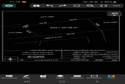 زمین جنگلی در چالوس آماده ساخت ۳۲۰ متر