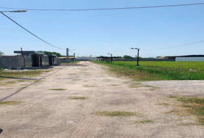 زمین داخل شهرک خشکبیجار ۱۷۶ متر