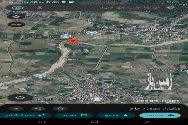 زمین باغی امامزاده عبدالله روستای تلرون ۲۰۰ متر-4