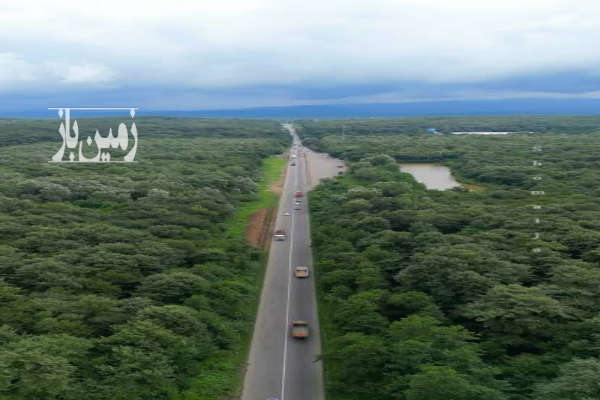 زمین دو بر ۴۱۸ متر قبل فومن روستای گوشلوندان-2