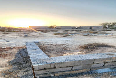 زمین دربندرمقام شهرستان پارسیان ۱۰۳۷ متر