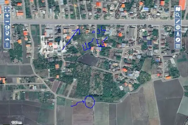 زمین ۳۰۰ متر بابل جاده کیاکلا روستای موزیگله - تصویر 2