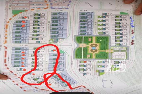 زمین ۱۰۰۰متر شهرجدیدرامین جاده اهواز مسجد سلیمان-1