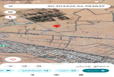 زمین فروشی کرمان طاهر آباد بلوار امام حسن ۵۰۰ متر