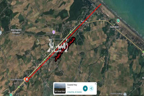 زمین ۲۳۲ متری تجاری مسکونی بر یک خیابان اصلی-4