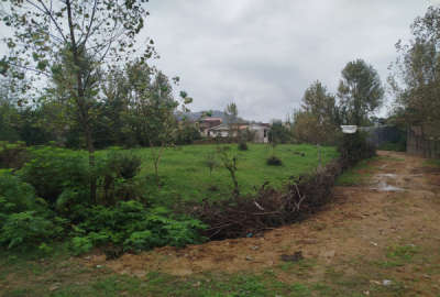 زمین ویلایی دونبش از دو طرف کوچه داره