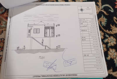 زمین مسکونی در آبندانسر جوادالائمه با مجوز ساخت ۱۳۵ متر