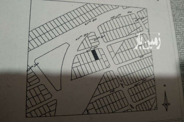 زمین مسکونی سجاد شهر بیمارستان قدیم ۳۰۰ متر-2