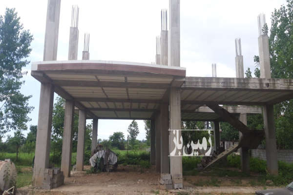 زمین همراه نیمه کاره بندپی شرقی گلیا ۴۰۰ متر-1