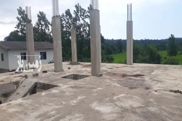 زمین همراه نیمه کاره بندپی شرقی گلیا ۴۰۰ متر - تصویر 2