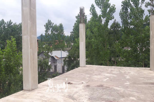 زمین همراه نیمه کاره بندپی شرقی گلیا ۴۰۰ متر-3