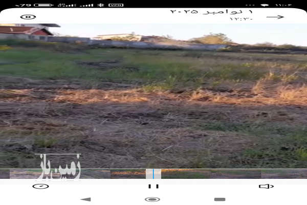 زمین شالیزار همراه خانه روستایی سنددار در لنگرود-3