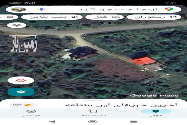 زمین مسکونی در منطقه شیرنسا لاهیجان ۴۱۰ متر-2