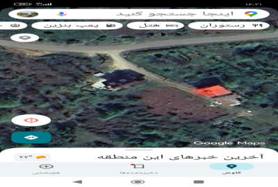 زمین مسکونی در منطقه شیرنسا لاهیجان ۴۱۰ متر