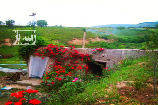 باغ ۸۰۰۰ متر دربافت شهر صادق آباد روبرو آبشار لوه-3