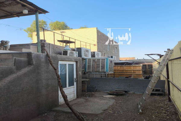 زمین پرورش دامداری آماده به کار در ابوزیدآباد ۶۰۰۰ متر-2