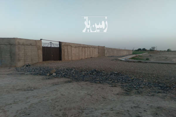 زمین چهاردیواری ۴۰۰۰ متری روستای ابباریک-1