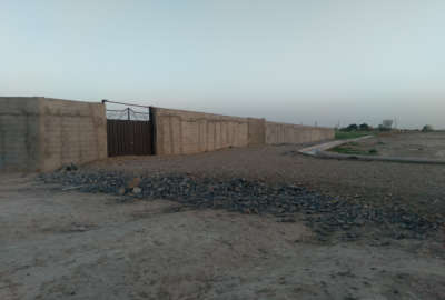 زمین چهاردیواری ۴۰۰۰ متری روستای ابباریک