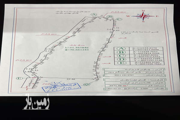 باغ نارنگی ۴۰۰۰ متر امامرود روستای کریم اباد-4