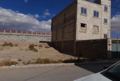 زمین بر ۴۸ متری پشت پل شهید سلیمانی ۱۸۴ متر