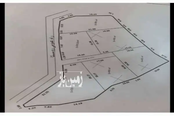 زمین ییلاقی ۲۴۸۷ متری در مرکز روستای ارده - تصویر 2