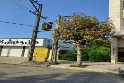 زمین تجاری مسکونی بر خیابان سردار جنگل ۷۰ متر
