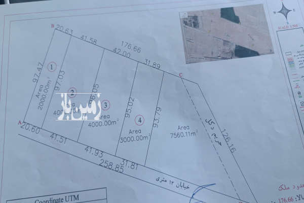 زمین ۹۵۰۰ متری کردان سهیلیه روستای زکی آباد-1