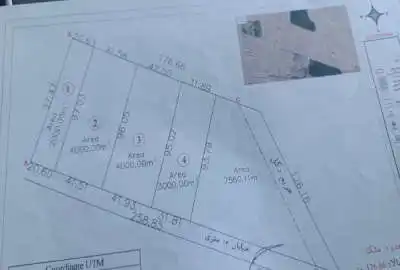 زمین ۹۵۰۰ متری کردان سهیلیه روستای زکی آباد