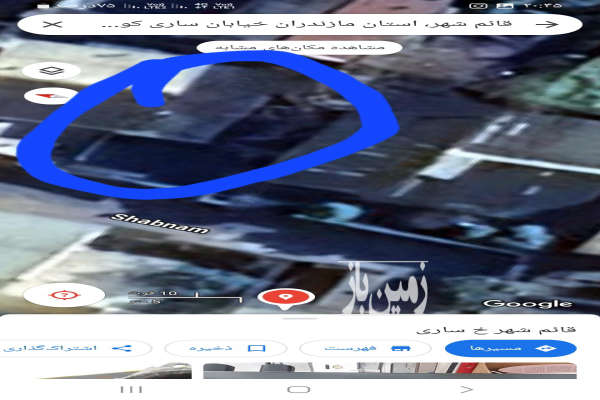 زمین مسکونی ۱۳۷ متر خیابان ساری روبروی نیما-1