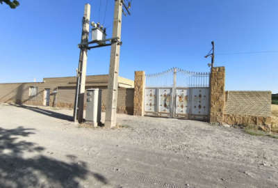 زمین ۴۸۰۰ متر با مجوز گلخانه صنعتی و مجوز احداث ویلا