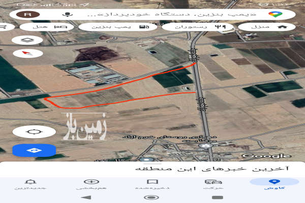 زمین کشاورزی هشت و نیم هکتار ترانس اختصاصی-1