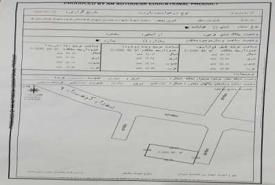 زمین مسکونی در شهر رامیان حوالی مسکن مهر ۲۰۰ متر