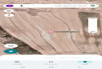 زمین کشاورزی با چاه عمیق در روستای قرطاول ۲۰۰۰۰ متر