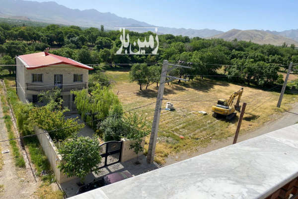 زمین مسکونی تفرش قبل روستای الویجان ۳۶۰ متر-2