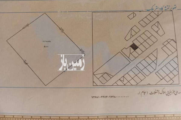 زمین ۱۳۰متری بسیجیان مسکونی جهت فروش-1