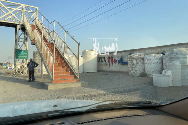 زمین بر اتوبان خاوران ۲برسند ۶ دانگ-1