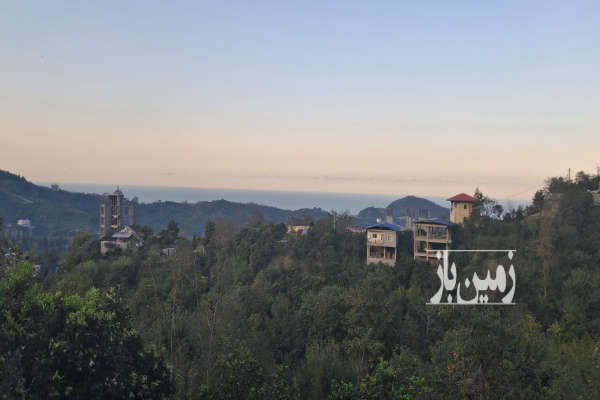 زمین ۶۵۰۰ متر رامسر مازوباغسر ویو دریا جنگل-1