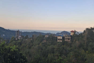 زمین ۶۵۰۰ متر رامسر مازوباغسر ویو دریا جنگل