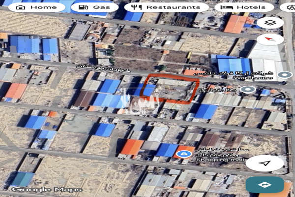 زمین شهرک صنعتی زواره خیابان اصلی ۱۰۰۰ متر-1